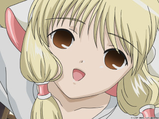Blonde girl tongue out hat - a face free wallpaper