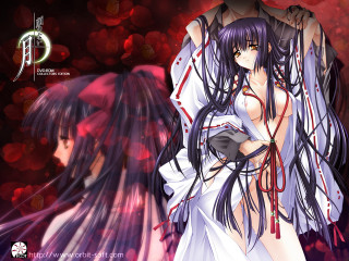 Anime couple longhair phone fan - the other holding free wallpaper