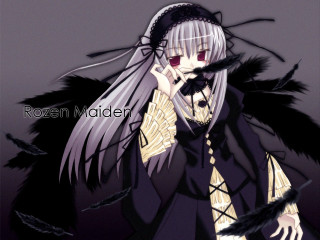 White hair black dress umbrella - white hair free wallpaper