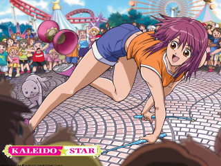Skateboard girl carnival blurry anime - a skateboard in front free wallpaper