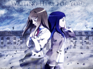 Waiting here neo romanticism anime - visual free wallpaper