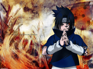 Black hair hoodie fire anime - a fire free wallpaper
