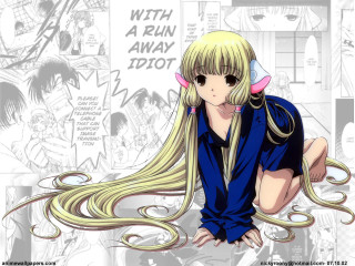 Blonde girl long hair sitting - her hip free wallpaper
