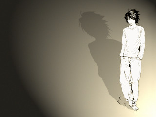 Man shadow white shirt anime - arthur pan free wallpaper