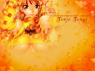 Girl yellow outfit background leaves - eiichiro oda free wallpaper