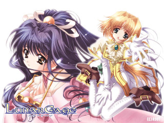 Anime girls white dress rococo - a white dress free wallpaper