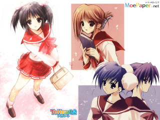Anime girls outfits hair bags - a purse free wallpaper