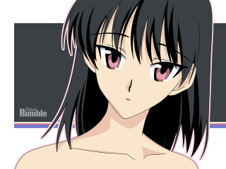 Sad girl black hair pink - long black hair free wallpaper
