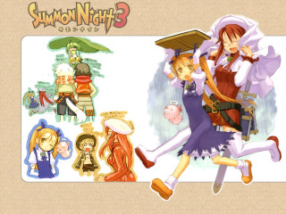 Girl hat characters cat rayonism - other character free wallpaper