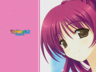 Pink hair girl closeup touheart2 - pink hair free wallpaper