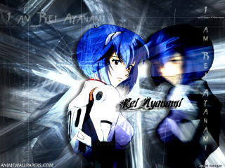 Blue haired anime gun poster - a gun free wallpaper