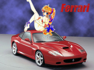 Red sports car cartoon figure - bernardo cavallino free wallpaper for desktop