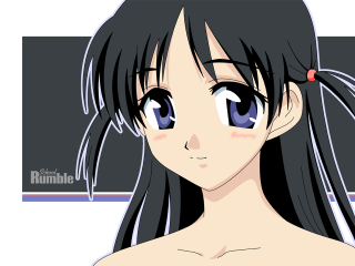 Girl long black hair blue 3 - long black hair free wallpaper