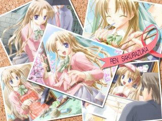 Anime girls knife bow remodernism - a bow free wallpaper