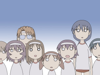 Group glasses line baioken rayonism - one person free wallpaper