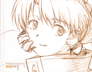 Girl ponytail smile sketch twin - a pencil sketch free wallpaper