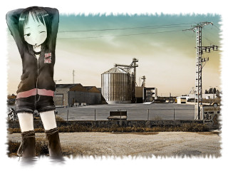 Girl black pink giantess factory - a factory free wallpaper