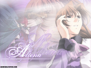 Aldena anime woman cat portrait - anime visual free wallpaper
