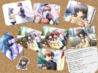 Anime group cat table paper - a screenshot free wallpaper for desktop