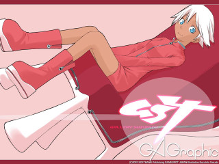 Dark skin person lying pink - red shoe free wallpaper