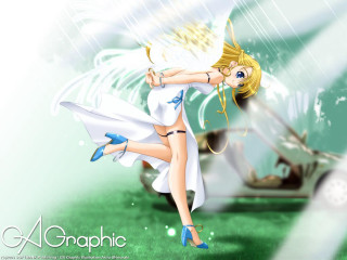 Alice gothic anime rain blurry - anime visual free wallpaper