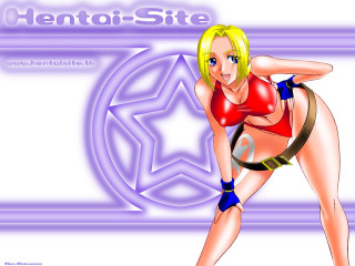 Cartoon girl red top blue - a cartoon girl free wallpaper