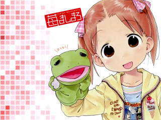 Girl frog sign manga yayoi - a frog free wallpaper