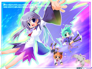 Baioken eishun anime group dog - a group of anime characters free wallpaper