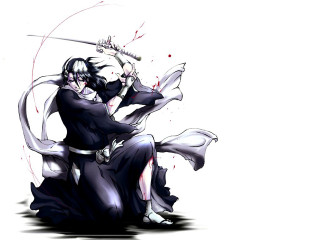 Man woman swords blood injury - shin hanga free wallpaper