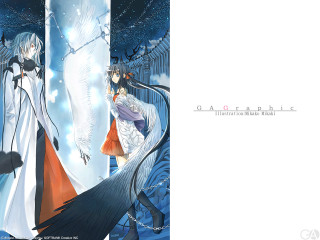 Anime couple aurora night star - a screenshot free wallpaper for desktop