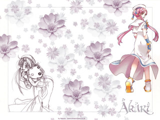 Girl dog flower orphism detailed - a girl holding free wallpaper for desktop