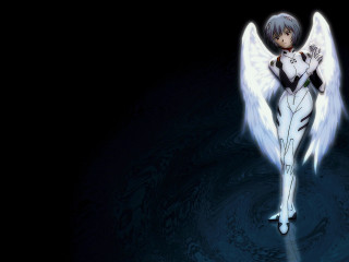 Angel bluehair whitewings hologram bodysuit - white wing free wallpaper