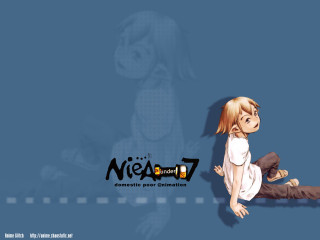 Nige cartoon sitting blonde ears - a screenshot free wallpaper for desktop