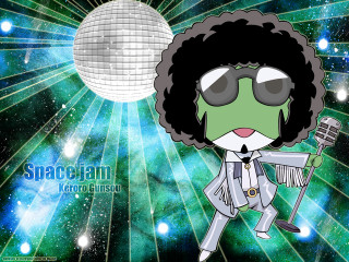 Disco ball funk art astronaut - space free wallpaper