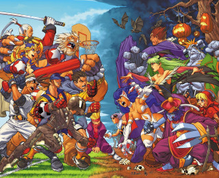 Cartoon characters field bats on - a group of cartoon characters free wallpaper
