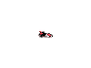 Red black cat wall clocktower - cat free wallpaper
