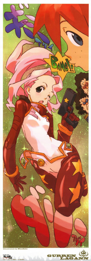 Cartoon character pink hair red - a red outfit free wallpaper