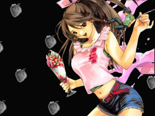 Girl pink bow flower vase - a pink shirt free wallpaper