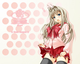 Girl blonde blueeyes polka dots - net art free wallpaper