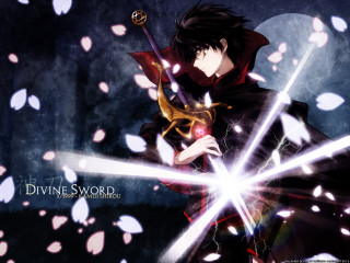 Anime sword star gothic moon - effect free wallpaper