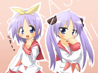 Purplehair ponytail animegirl yayoi inspired - her chin free wallpaper