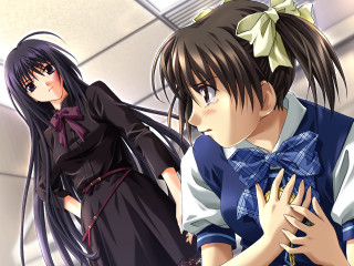 Anime girls room ceilingfan bow - one girl free wallpaper