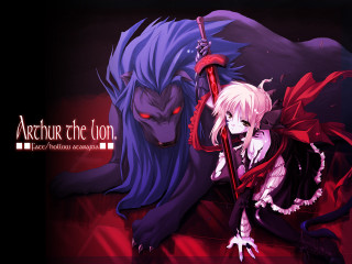 Anime bluehair sword demon gothic - blue hair free wallpaper