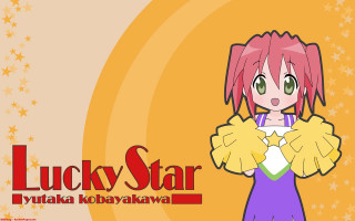 Pink haired cheerleader holding star - concept art free wallpaper