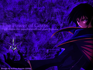Man sword purple background cedric - ufotable free wallpaper