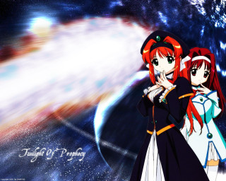 Space girls hologram planet fireworks - a space background free wallpaper