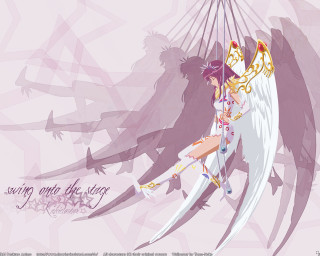 Woman wings sword bird anime - a sword and a sword free wallpaper