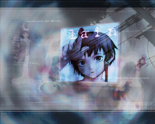 Anime blue eyes black hair 2 - a picture of a girl free wallpaper