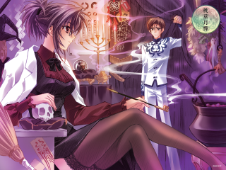 Eizan kikukawa anime couple gothic - the wall free wallpaper