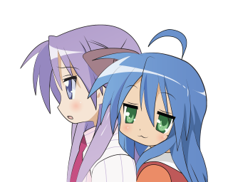 Bluehair greeneyes animegirls rayonism officialart - blue hair free wallpaper for desktop